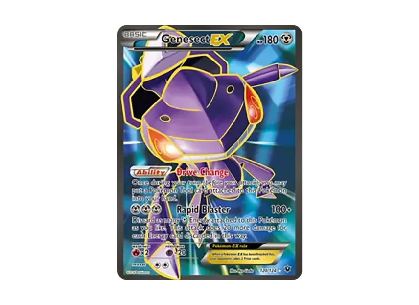 Genesect EX UR [124-FATES-COLLIDE 120/124] (XY "Fates Collide")
