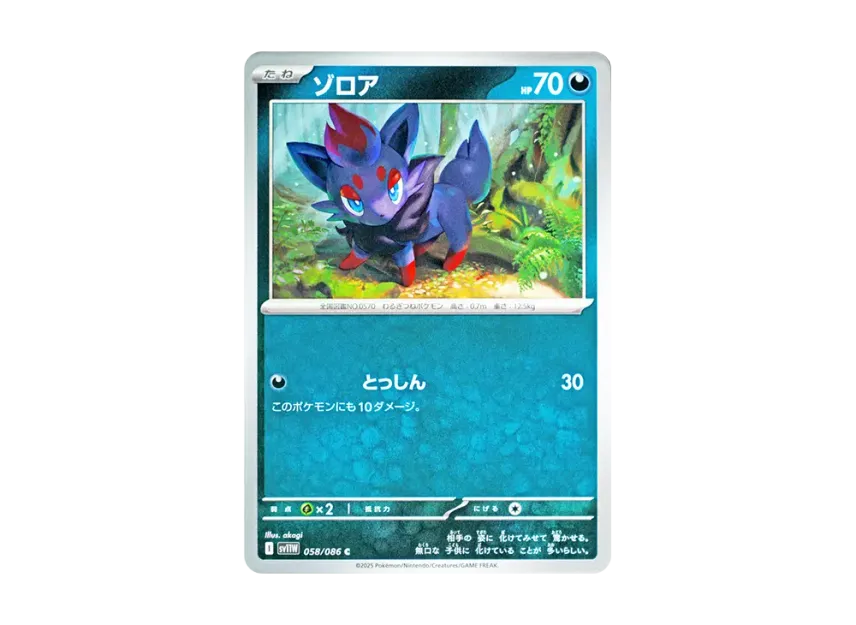 Zorua C [SV11W 058/086] (Expansion Pack "White Flare")