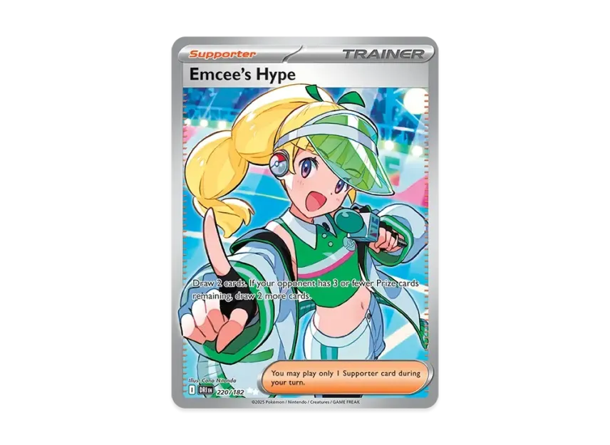 Emcee's Hype UR [DRI 220/240] [EN] (Scarlet & Violet "Destined Rivals")