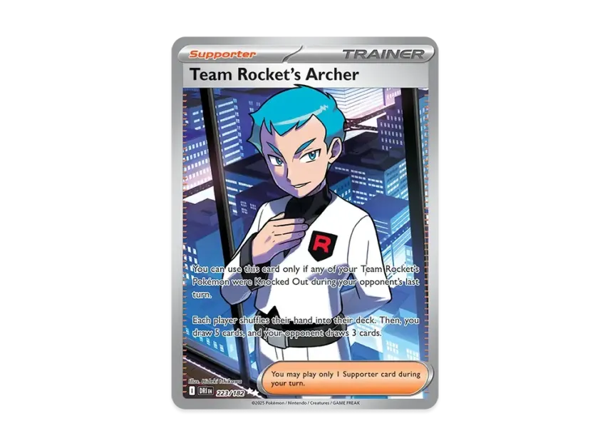 Team Rocket's Archer UR [DRI 223/240] [EN] (Scarlet & Violet "Destined Rivals")