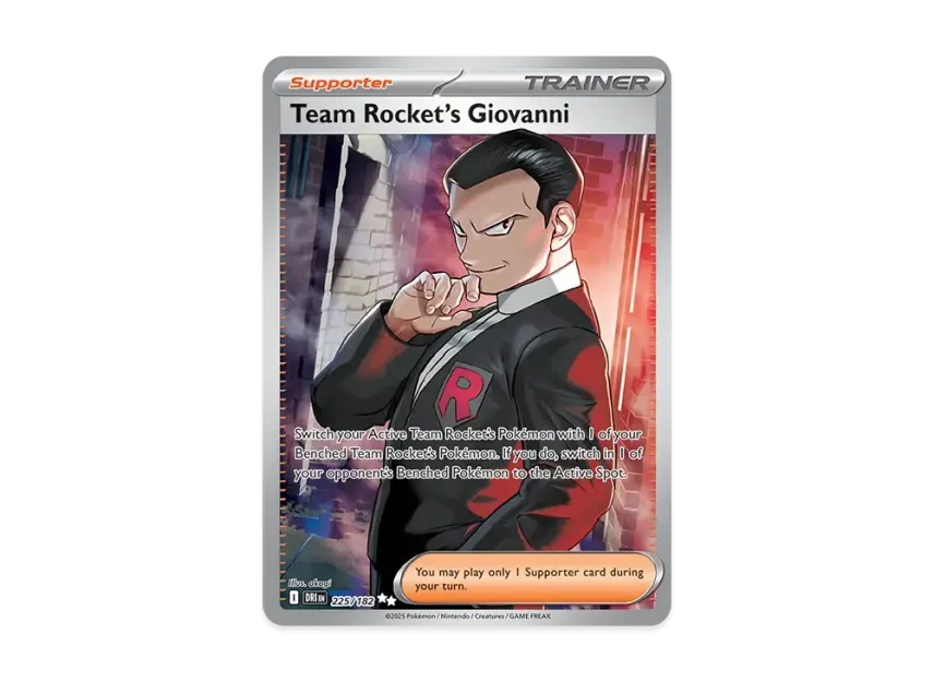 Team Rocket's Giovanni UR [DRI 225/240] [EN] (Scarlet & Violet "Destined Rivals")