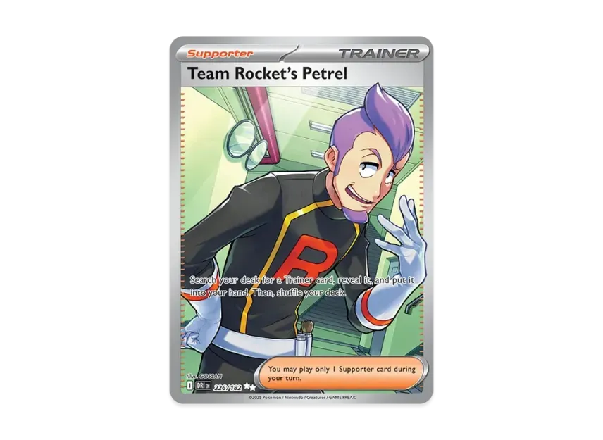 Team Rocket's Petrel UR [DRI 226/240] [EN] (Scarlet & Violet "Destined Rivals")