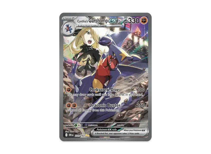 Cynthia's Garchomp ex SIR [DRI 232/240] [EN] (Scarlet & Violet "Destined Rivals")