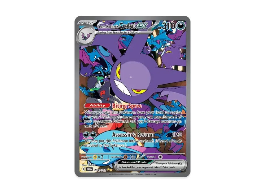 Team Rocket's Crobat ex SIR [DRI 234/240] [EN] (Scarlet & Violet "Destined Rivals")