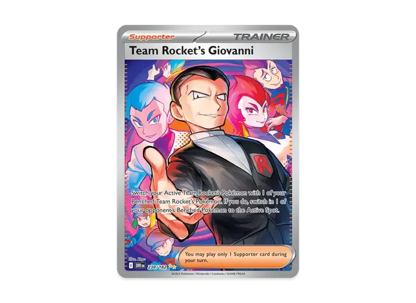 Team Rocket's Giovanni SIR [DRI 238/240] [EN] (Scarlet & Violet "Destined Rivals")