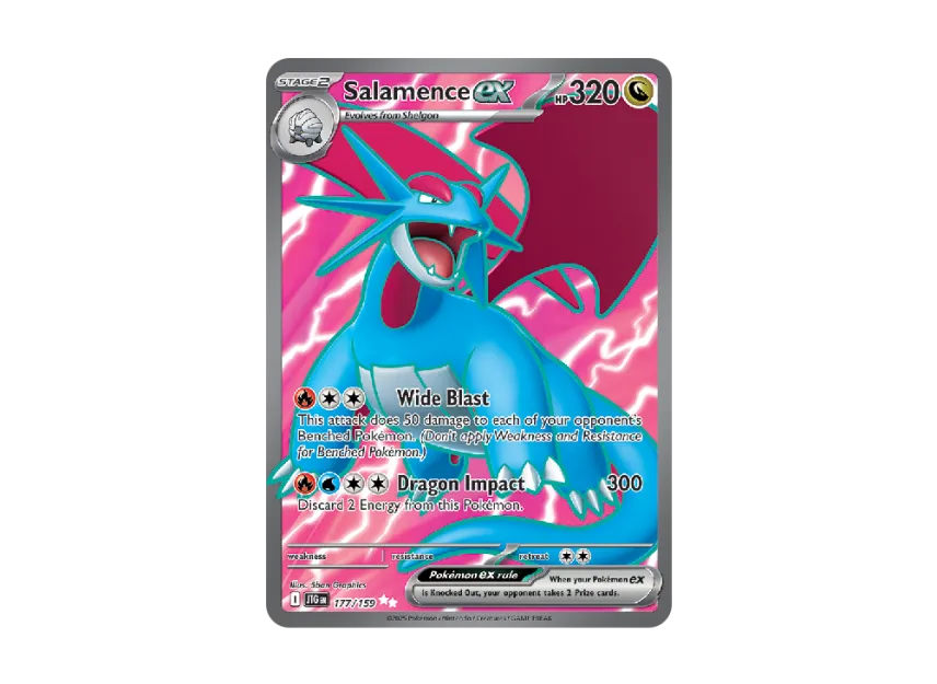 Salamence ex UR [JTG 177/159] [EN] (Scarlet & Violet "Journey Together")
