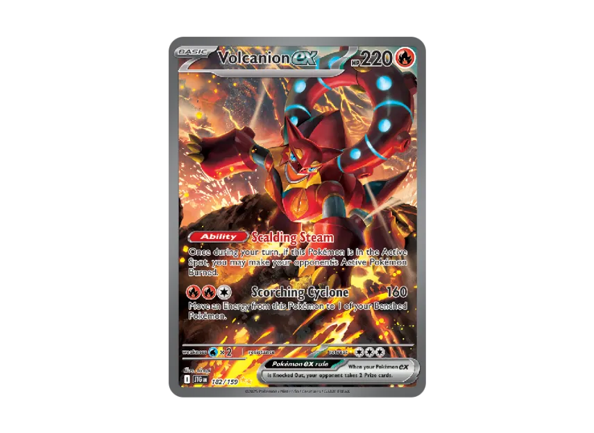Volcanion ex SIR [JTG 182/159] [EN] (Scarlet & Violet "Journey Together")