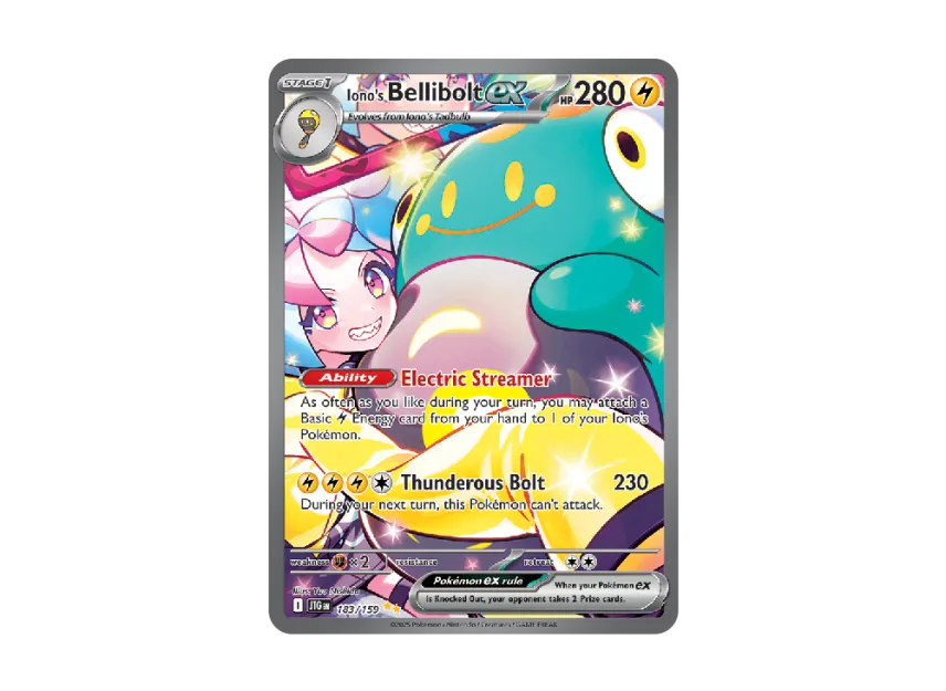 Iono's Bellibolt ex SIR [JTG 183/159] [EN] (Scarlet & Violet "Journey Together")
