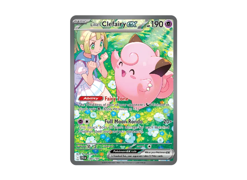 Lillie's Clefairy ex SIR [JTG 184/159] [EN] (Scarlet & Violet "Journey Together")