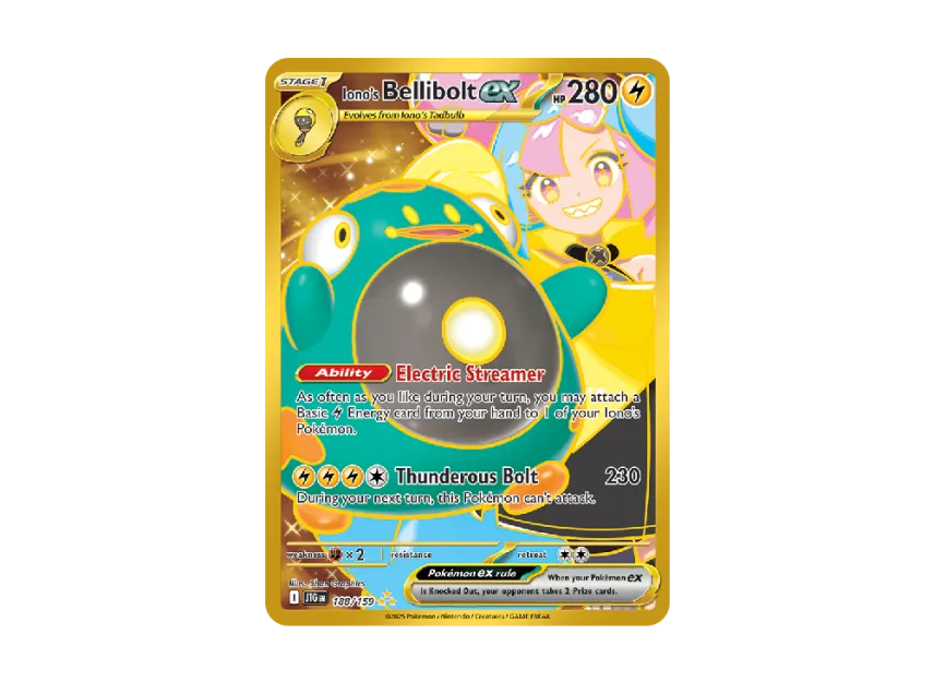 Iono's Bellibolt ex HR [JTG 188/159] [EN] (Scarlet & Violet "Journey Together")
