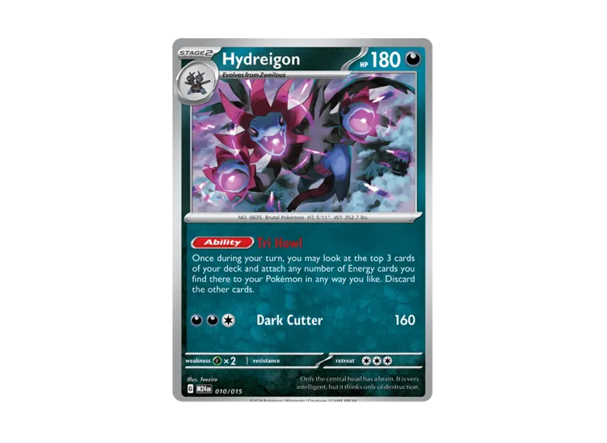 Hydreigon [M24 010/015] [EN] (Scarlet & Violet "Mcdonald's 2025 Dragon Discovery")
