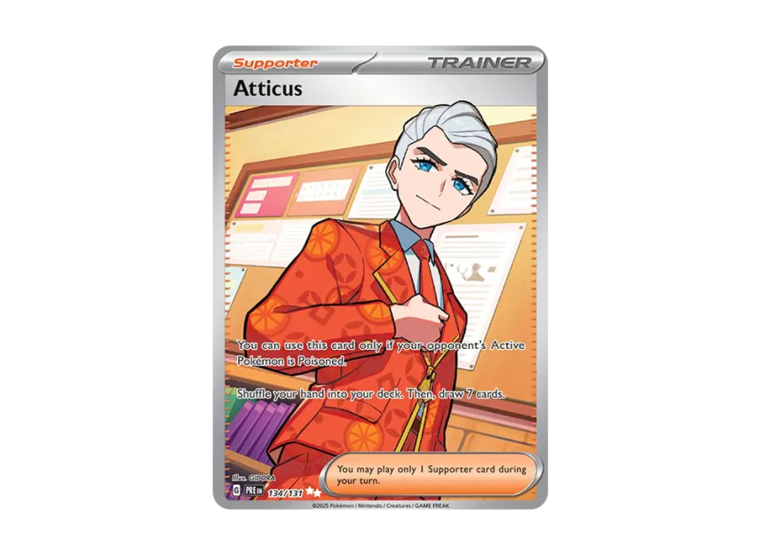 Atticus UR [PRE 134/131] [EN] (Scarlet & Violet "Prismatic Evolutions")