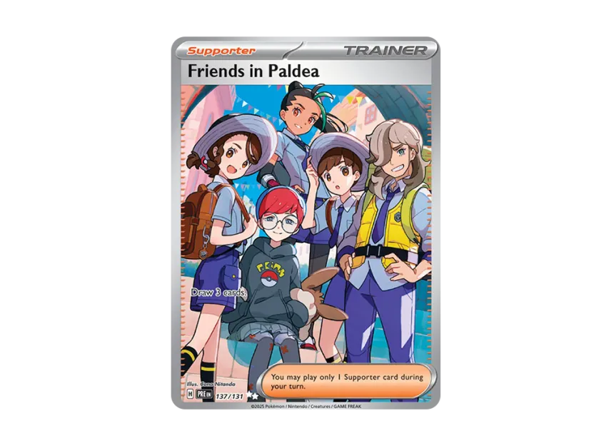 Friends in Paldea UR [PRE 137/131] [EN] (Scarlet & Violet "Prismatic Evolutions")