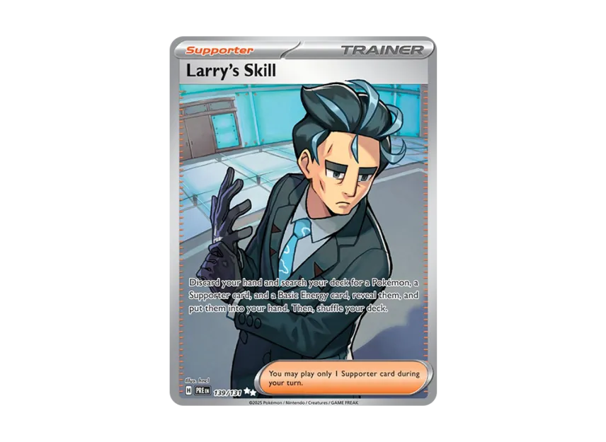 Larry's Skill UR [PRE 139/131] [EN] (Scarlet & Violet "Prismatic Evolutions")