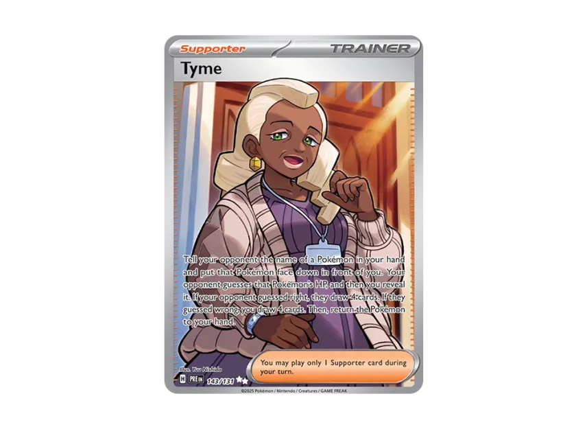 Tyme UR [PRE 143/131] [EN] (Scarlet & Violet "Prismatic Evolutions")