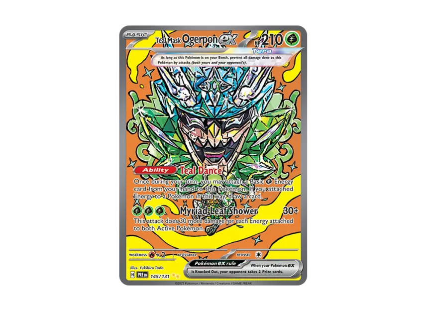 Teal Mask Ogerpon ex SIR [PRE 145/131] [EN] (Scarlet & Violet "Prismatic Evolutions")