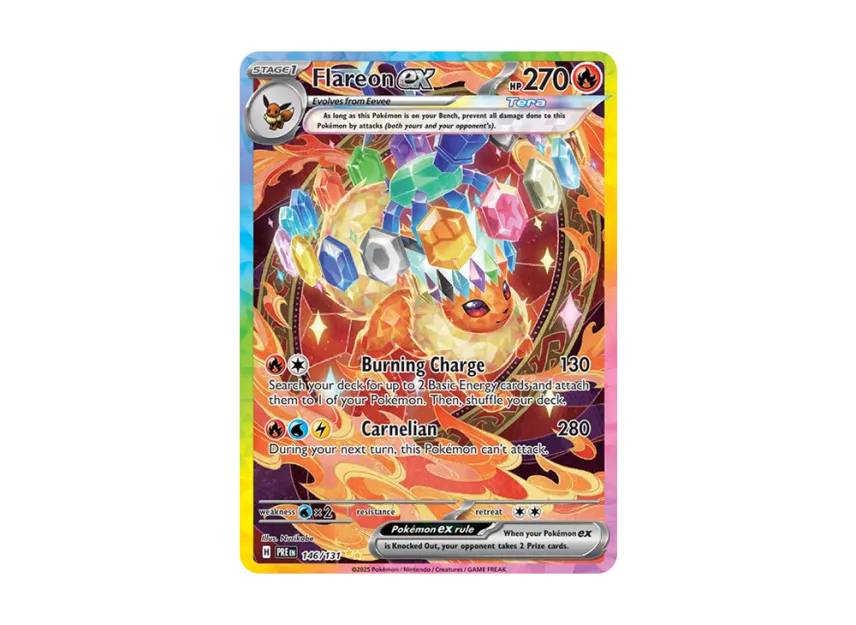 Flareon ex SIR [PRE 146/131] [EN] (Scarlet & Violet "Prismatic Evolutions")