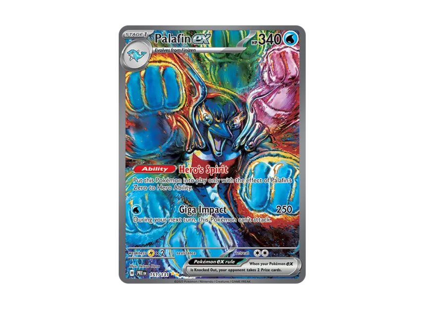 Palafin ex SIR [PRE 151/131] [EN] (Scarlet & Violet "Prismatic Evolutions")
