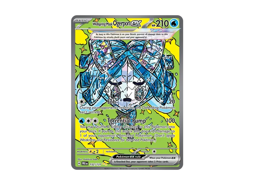 Wellspring Mask Ogerpon ex SIR [PRE 152/131] [EN] (Scarlet & Violet "Prismatic Evolutions")