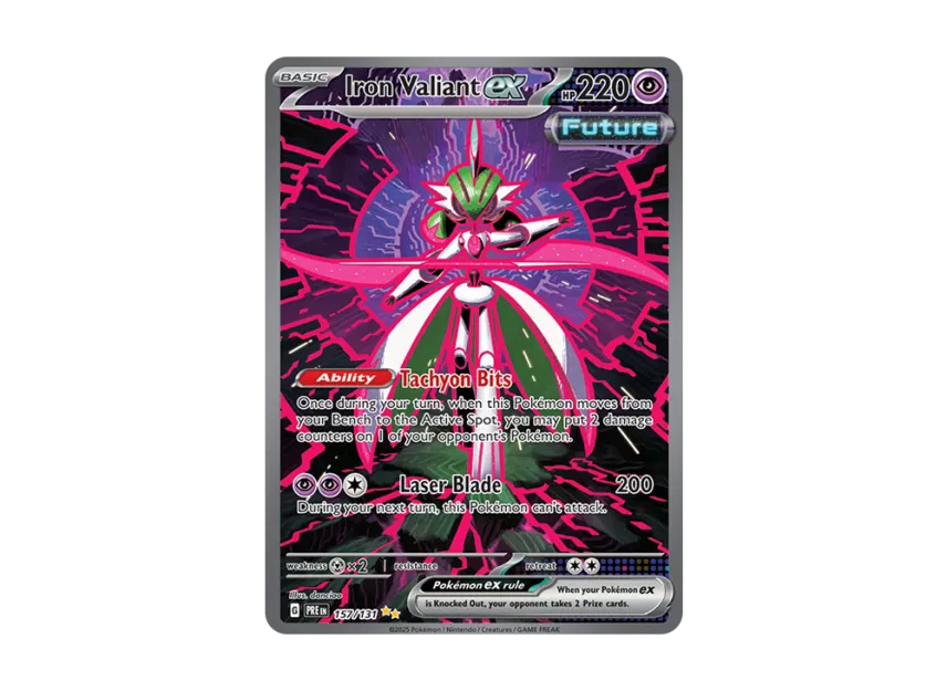 Iron Valiant ex SIR [PRE 157/131] [EN] (Scarlet & Violet "Prismatic Evolutions")