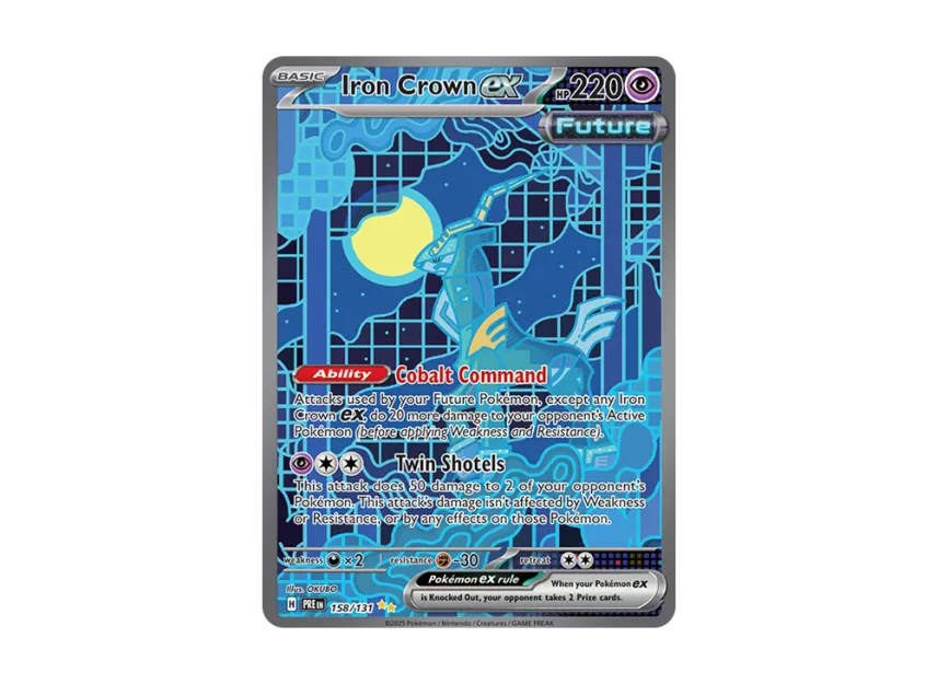 Iron Crown ex SIR [PRE 158/131] [EN] (Scarlet & Violet "Prismatic Evolutions")