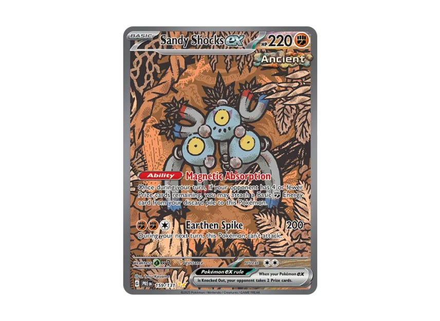 Sandy Shocks ex SIR [PRE 159/131] [EN] (Scarlet & Violet "Prismatic Evolutions")