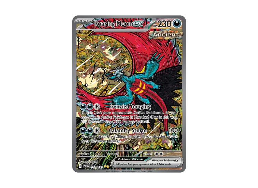 Roaring Moon ex SIR [PRE 162/131] [EN] (Scarlet & Violet "Prismatic Evolutions")