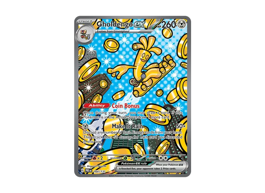 Gholdengo ex SIR [PRE 164/131] [EN] (Scarlet & Violet "Prismatic Evolutions")