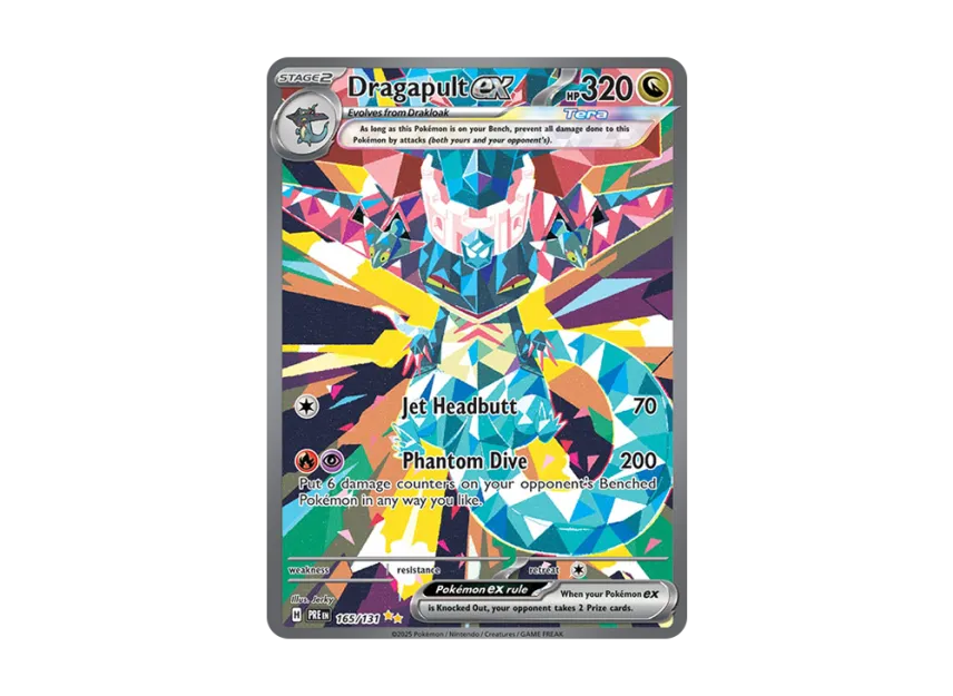 Dragapult ex SIR [PRE 165/131] [EN] (Scarlet & Violet "Prismatic Evolutions")