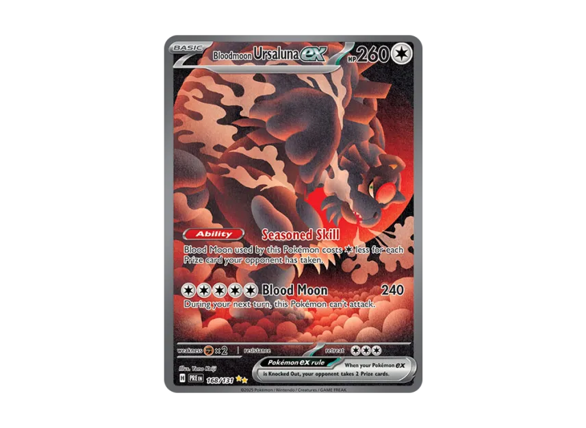 Bloodmoon Ursaluna ex SIR [PRE 168/131] [EN] (Scarlet & Violet "Prismatic Evolutions")