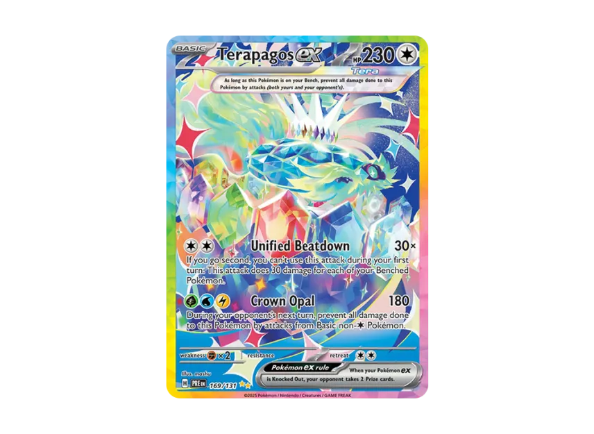 Terapagos ex SIR [PRE 169/131] [EN] (Scarlet & Violet "Prismatic Evolutions")