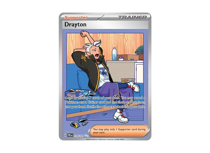 Drayton SIR [PRE 172/131] [EN] (Scarlet & Violet "Prismatic Evolutions")