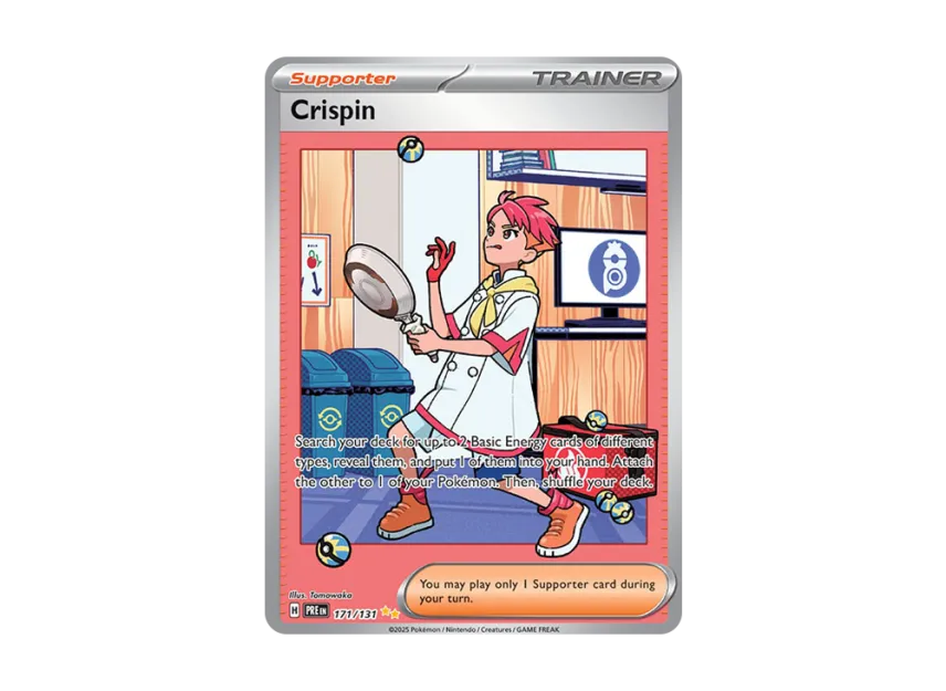 Crispin SIR [PRE 171/131] [EN] (Scarlet & Violet "Prismatic Evolutions")