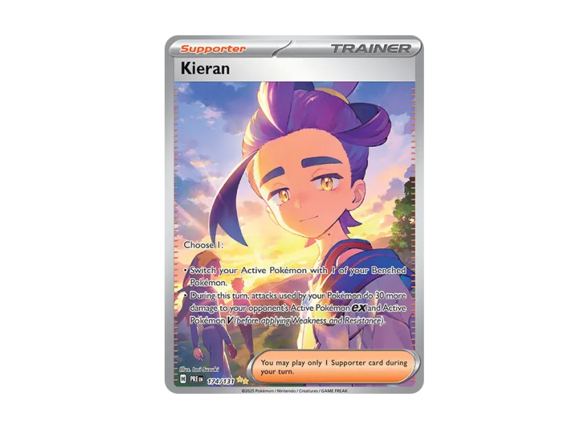 Kieran SIR [PRE 174/131] [EN] (Scarlet & Violet "Prismatic Evolutions")