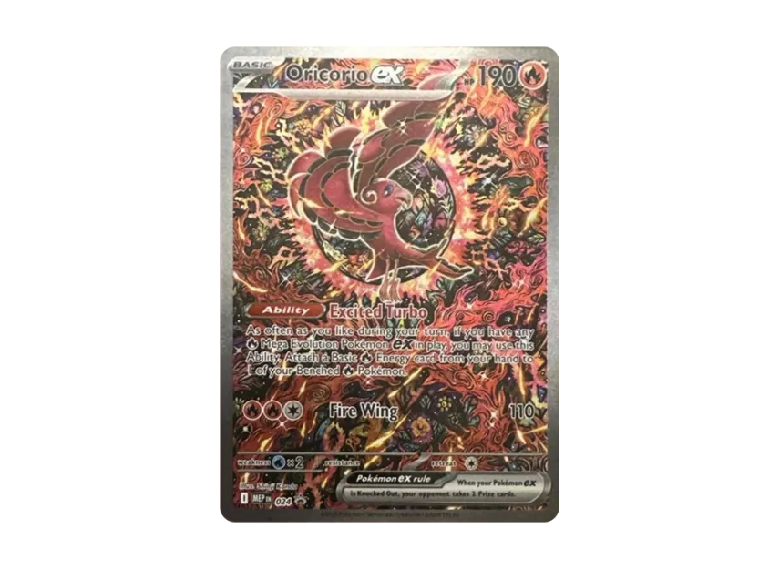 Oricorio ex P [MEP 024] [EN] (Mega Evolution "Mega Charizard X ex Ultra-Premium Collection")