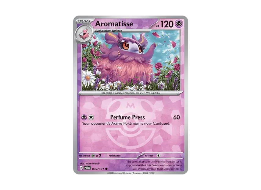 Aromatisse C : Master Ball Holo [PRE 039/131] [EN] (Scarlet & Violet "Prismatic Evolutions")