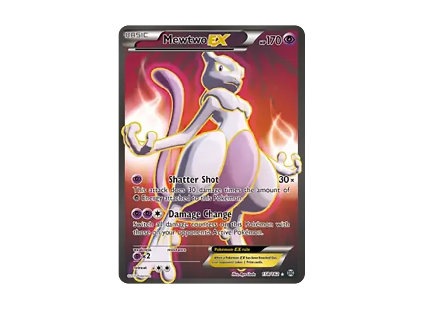 Mewtwo EX UR [162-BREAK-THROUGH 158/162] (XY "BREAK Through")