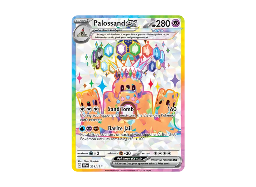 Palossand ex UR [SSP 221/191] [EN] (Scarlet & Violet "Surging Sparks")