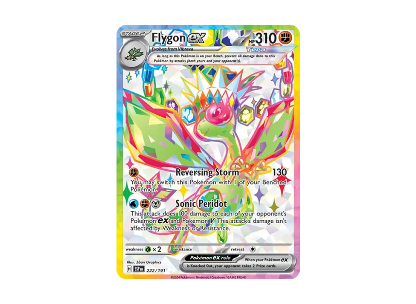 Flygon ex UR [SSP 222/191] [EN] (Scarlet & Violet "Surging Sparks")