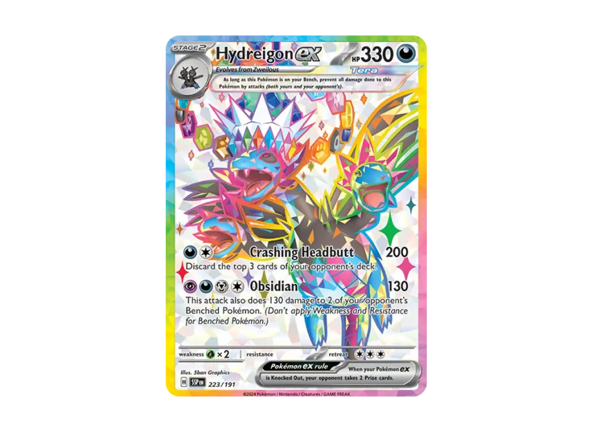 Hydreigon ex UR [SSP 223/191] [EN] (Scarlet & Violet "Surging Sparks")