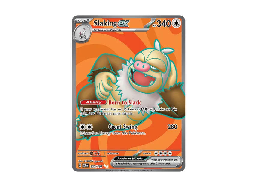 Slaking ex UR [SSP 227/191] [EN] (Scarlet & Violet "Surging Sparks")