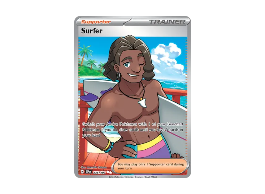 Surfer UR [SSP 235/191] [EN] (Scarlet & Violet "Surging Sparks")