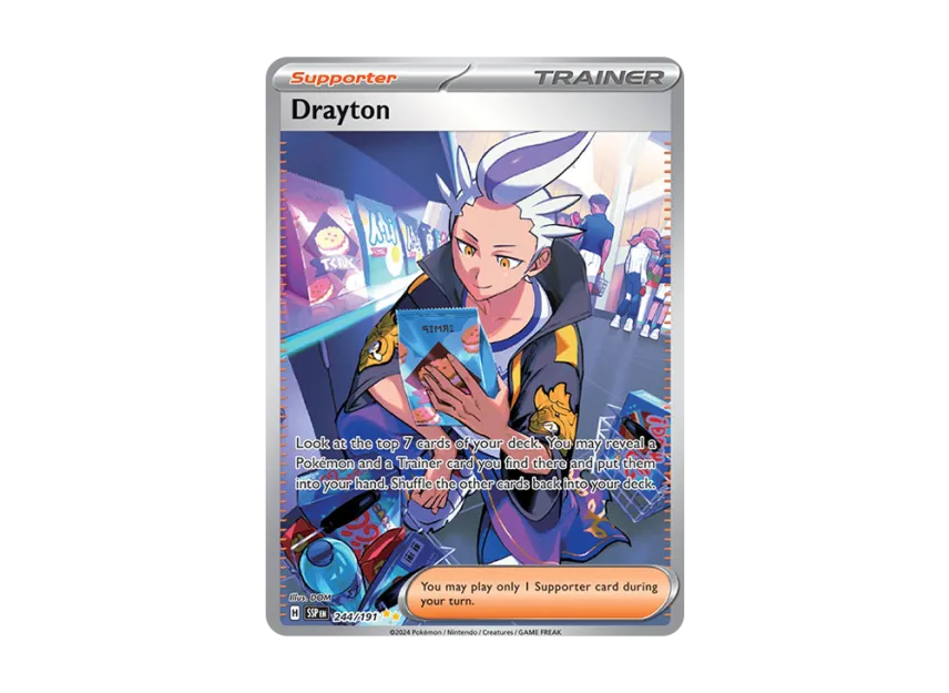 Drayton SIR [SSP 244/191] [EN] (Scarlet & Violet "Surging Sparks")