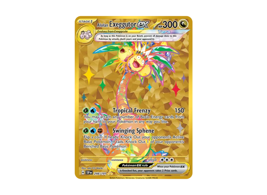 Alolan Exeggutor ex HR [SSP 248/191] [EN] (Scarlet & Violet "Surging Sparks")
