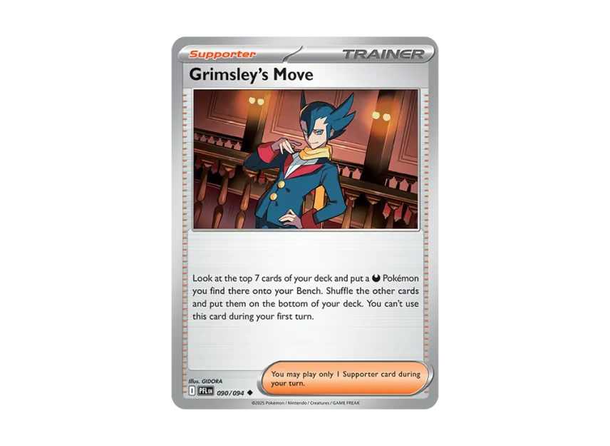 Grimsley's Move U [PFL 090/094] [EN] (Mega Evolution "Phantasmal Flames")