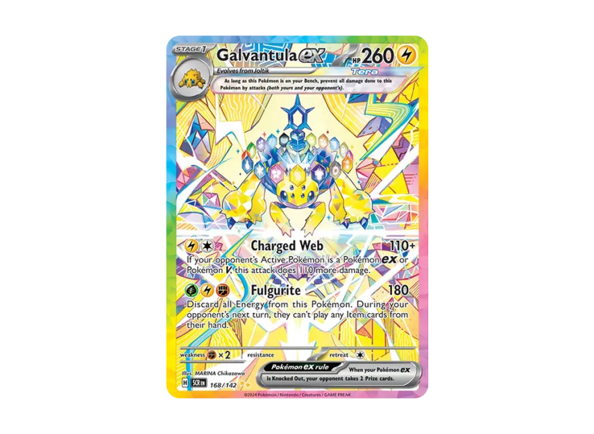 Galvantula ex SIR [SCR 168/142] [EN] (Scarlet & Violet "Stellar Crown")