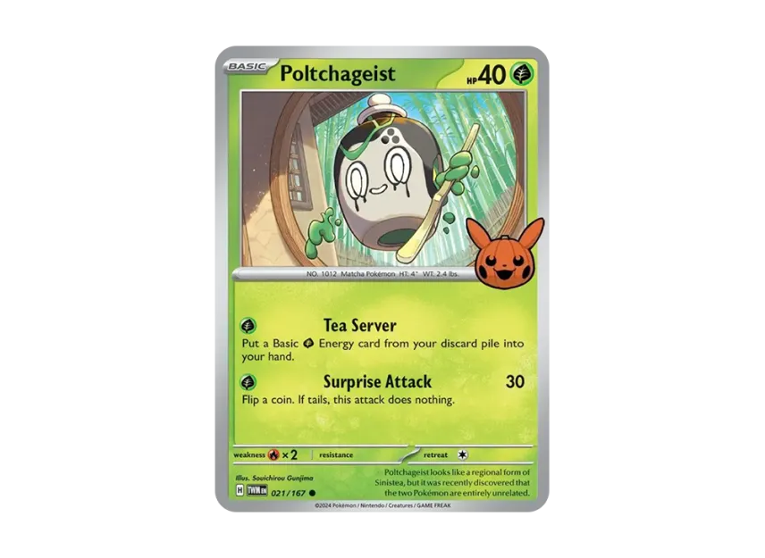 Poltchageist C [TWM 021/167] [EN] (Scarlet & Violet "TRICK OR TRADE 2024")