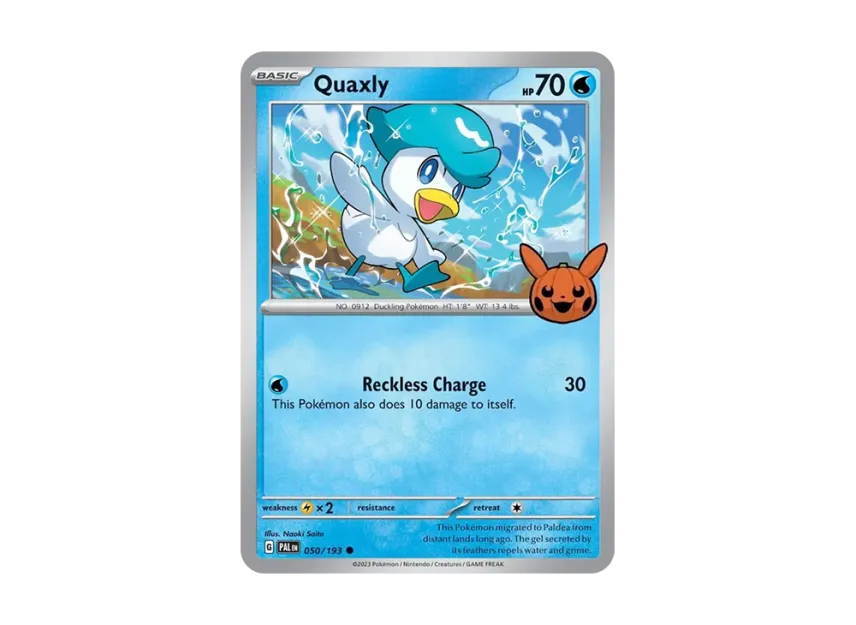 Quaxly C [PAL 050/193] [EN] (Scarlet & Violet "TRICK OR TRADE 2024")