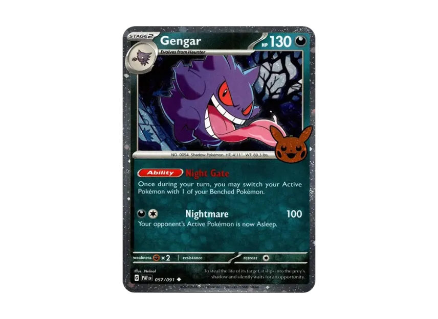 Gengar U [PAF 057/091] [EN] (Scarlet & Violet "TRICK OR TRADE 2024")