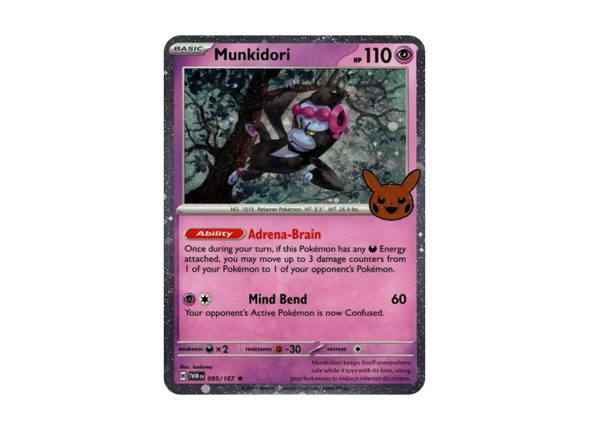 Munkidori R [TWM 095/167] [EN] (Scarlet & Violet "TRICK OR TRADE 2024")